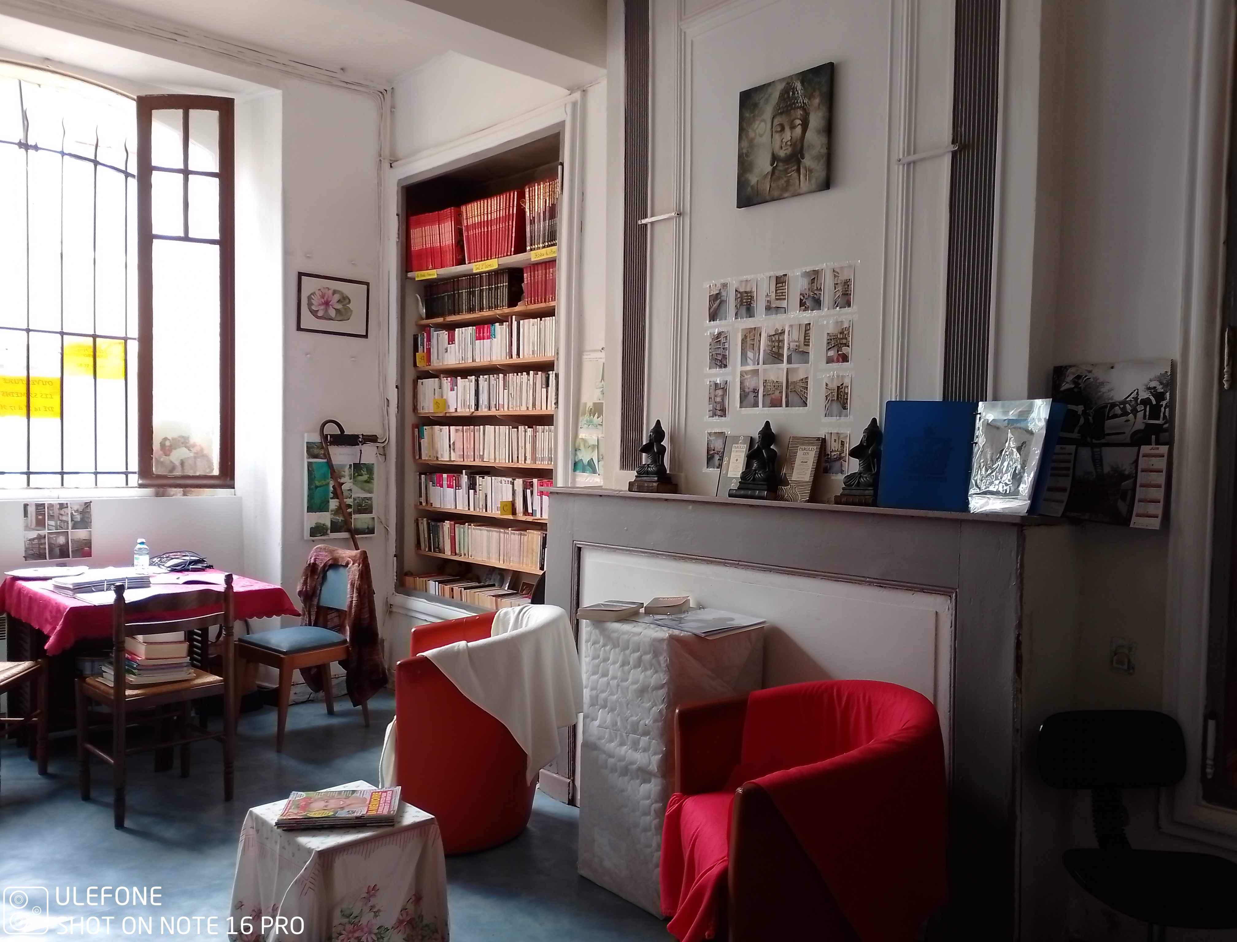 La bibliothèque de Lannepax
