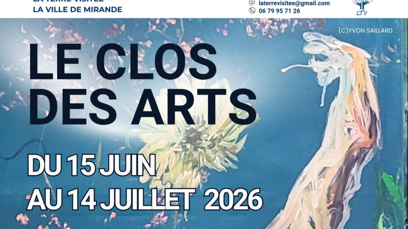 Le Clos des Arts revient à Mirande pour un mois de culture, de rencontres et de convivialité