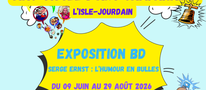 Serge ERNST : l'humour en bulles s'invite au musée d'Art Campanaire