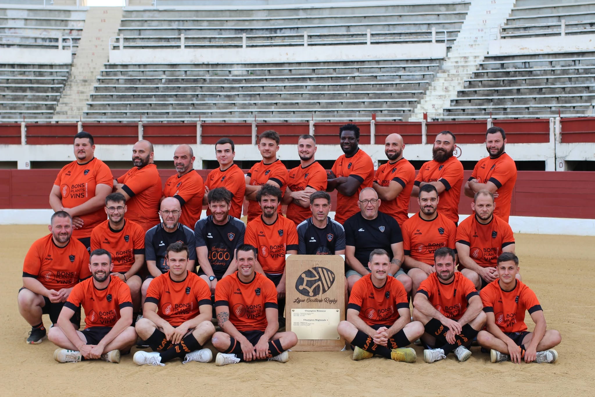 Les seniors de l'UAV Rugby