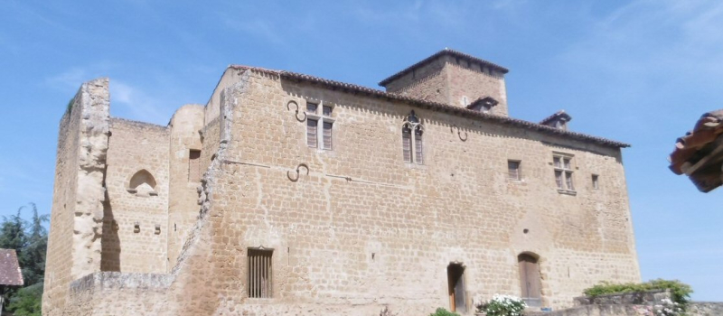 Visite du superbe chateau du Garrané , guidés par son propriétaire