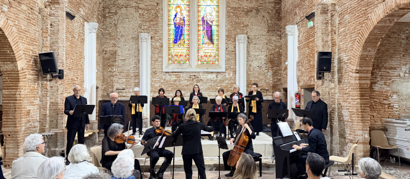 L'ensemble Caster à Choeur en concert en l'église Saint-Pierre