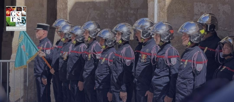 Près de 1 300 sapeurs-pompiers dans le Gers
