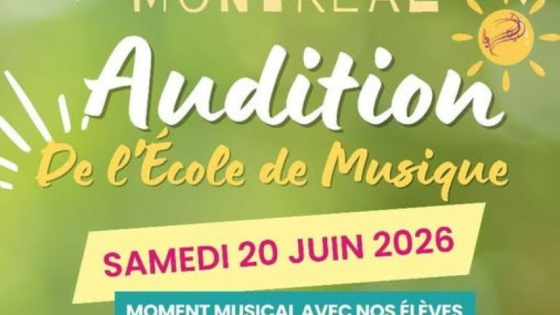 Audition de l‘école de musique