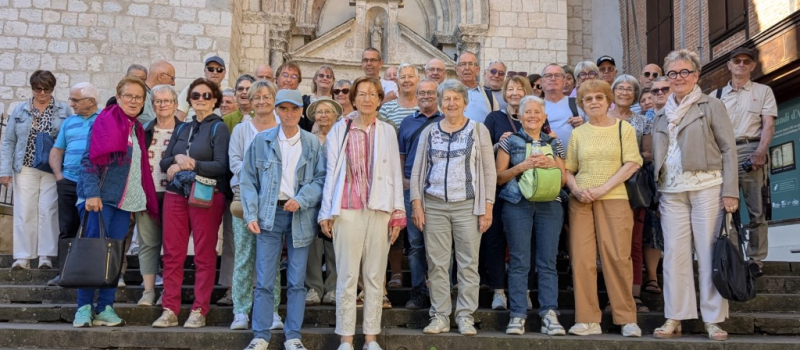 Une belle journée quasi estivale conjuguant culture et bonne chère, à Albi avec l'ASPAD