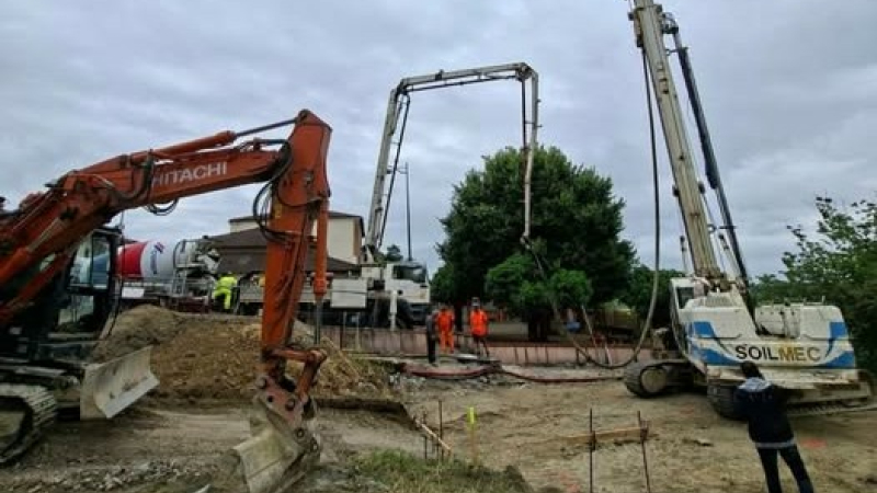 Les travaux débutent à l'école