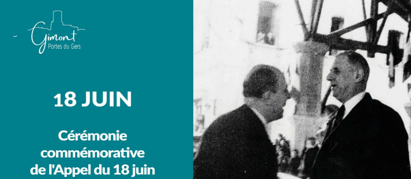 Cérémonie du 18 juin