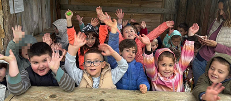 Bel élan pour les élèves de la maternelle