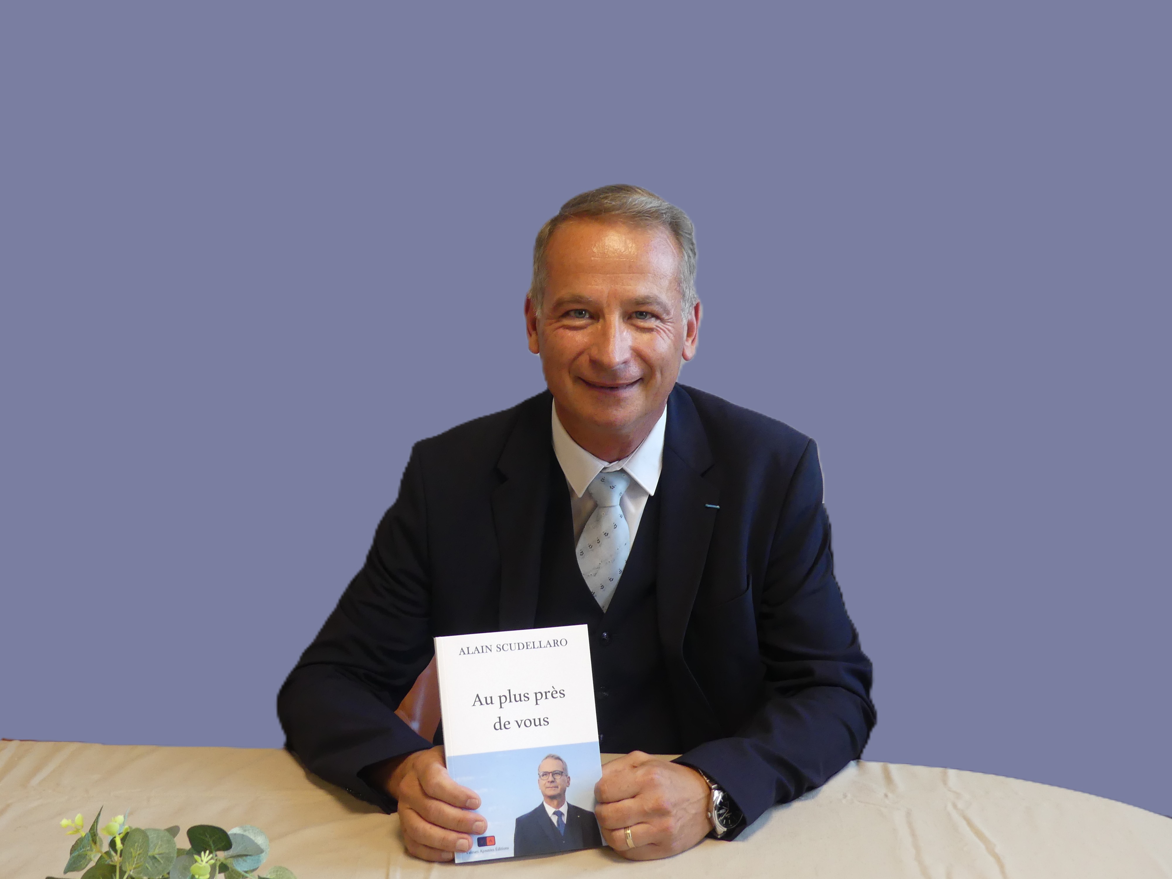 Alain Scudellaro présente son livre "Au plus près de vous"