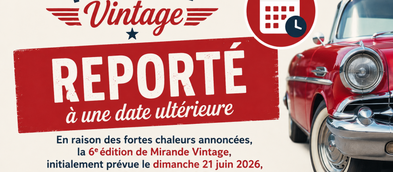 Report de Mirande Vintage 2026