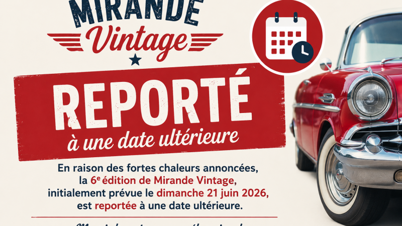 Report de Mirande Vintage 2026