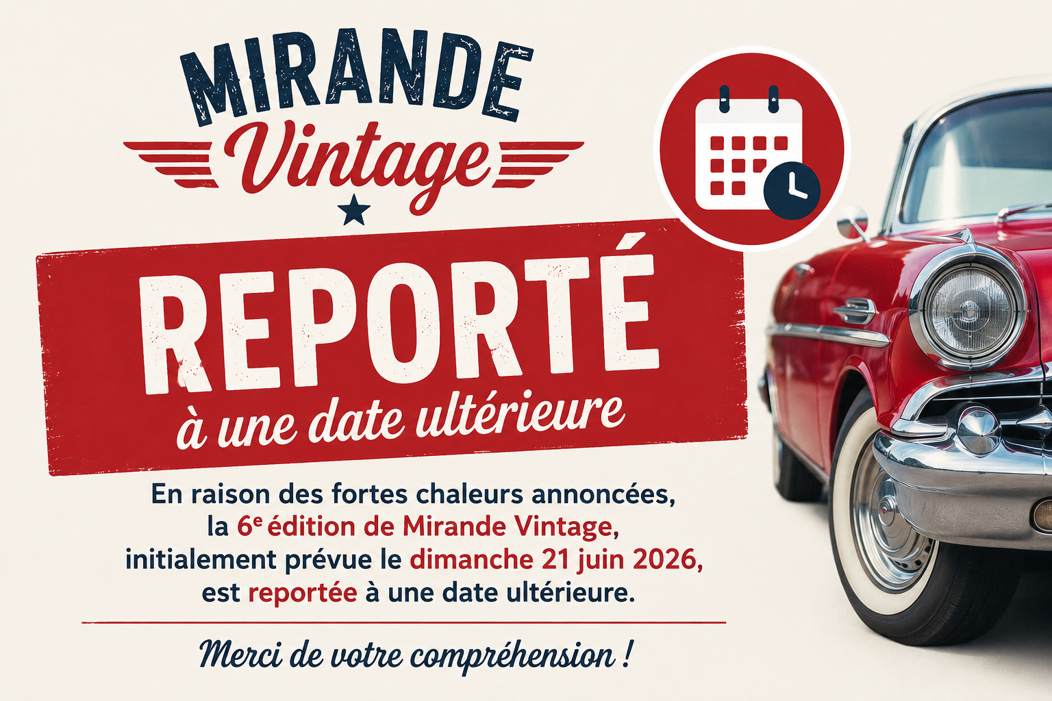 Report de Mirande Vintage 2026