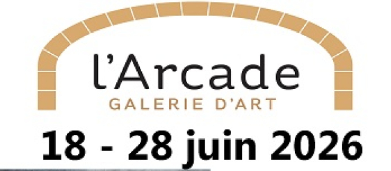 Exposition de trois artistes  du 18 au 28 juin à "L'Arcade"