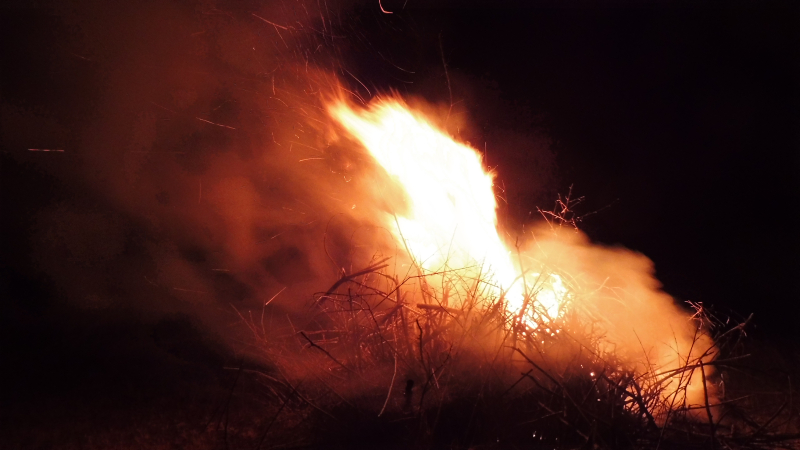 Annulation du feu du solstice