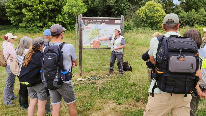 Immersion au cœur de la zone humide