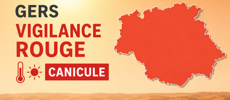 Vigilance rouge canicule dès demain dimanche