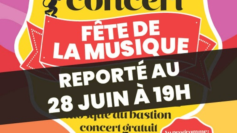 Fête de la musique reportée