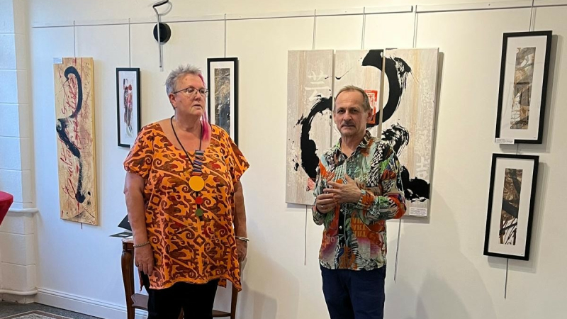 ED expose sa « Sérénité Dynamique » à la galerie de la Treille