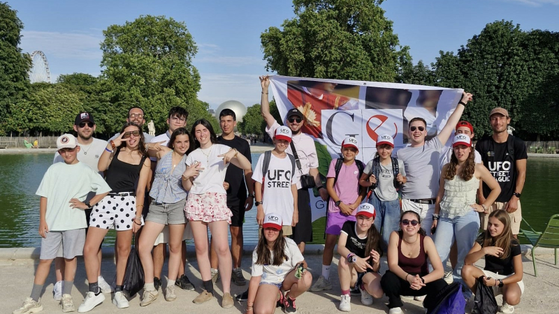 UFOSTREET national à Paris : un week-end inoubliable pour les 16 jeunes du Fezensac