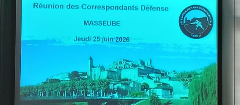 Réunion des correspondants défense , un rendez-vous bien suivi