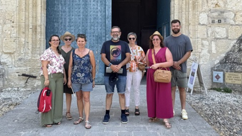 Le pré-jury départemental en visite pour préparer le passage au jury national