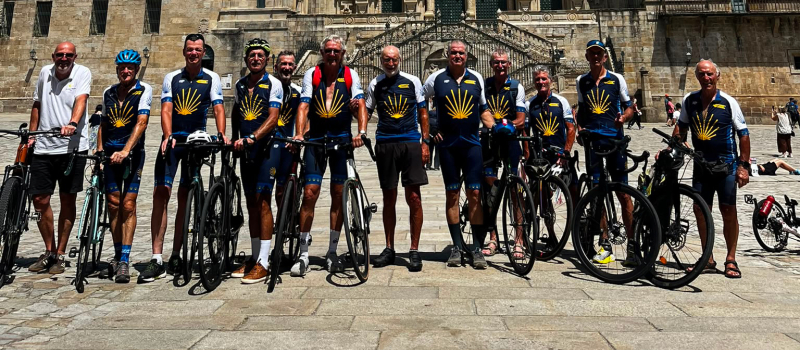 Les Bleuets mirandais sont bien arrivés à Compostelle