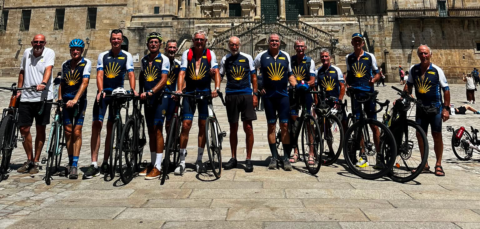 Les Bleuets mirandais sont bien arrivés à Compostelle
