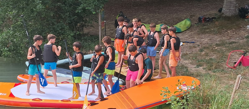 Les U12 et U14 de l’UAV Rugby ont clôturé la saison au lac d’Aignan