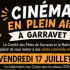 Garravet : Cinéma en plein air