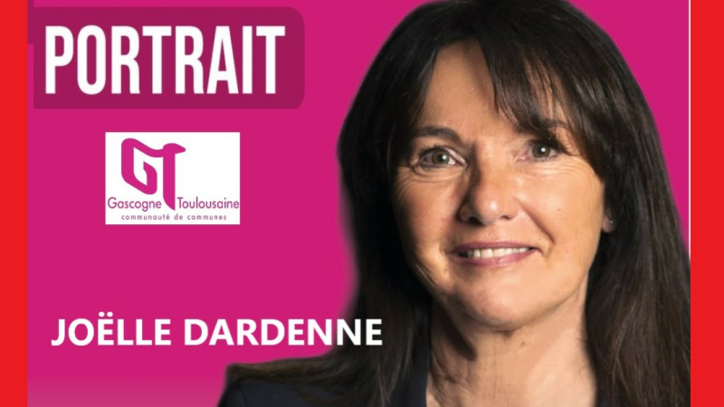 Portraits des élus de la Gascogne Toulousaine : Joëlle DARDENNE