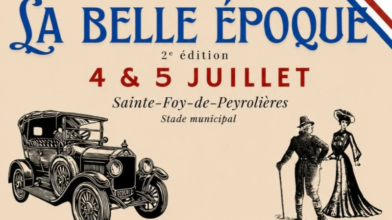 La Belle Époque, c'est ce week-end !