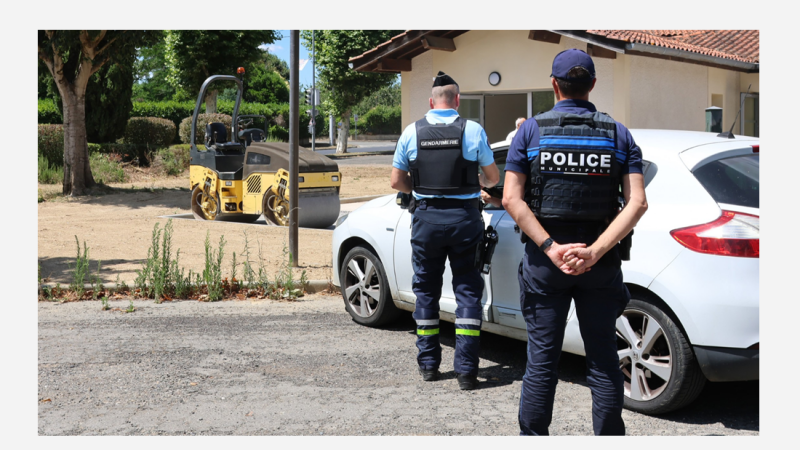 Sécurité routière - Opération carton jaune pour les départs en vacances