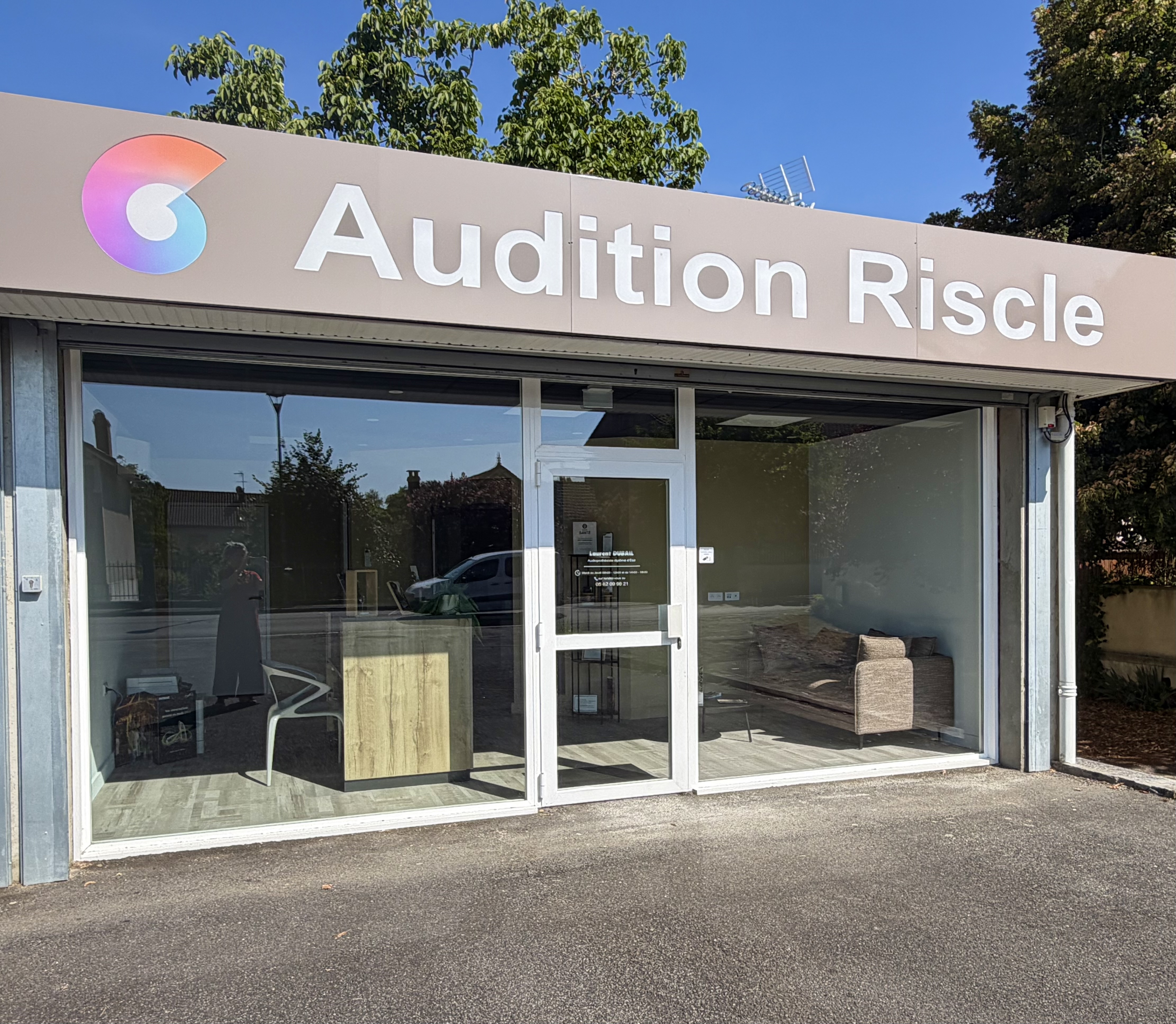 Ouverture récente d'un centre auditif avenue de l'Adour à Riscle