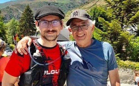 Julien Dupré et Jacques son père