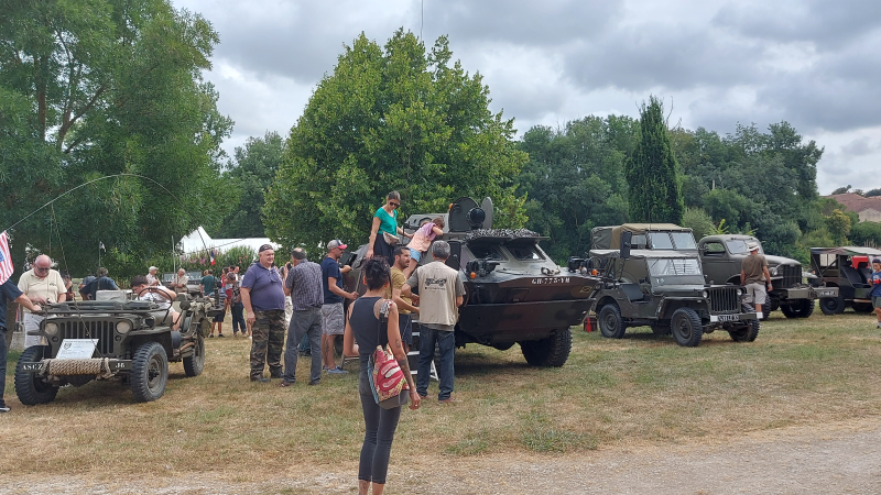 Le 14 juillet du  Jeep Club d'Artagnan à la radio mercredi