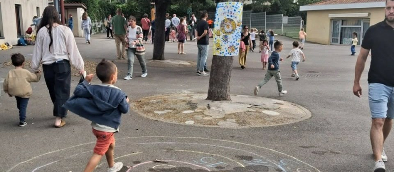Kermesse à l'école Anne Franck