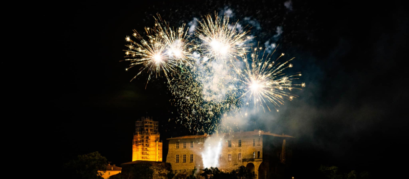 Une Soirée scintillante entre patrimoine, musique et pyrotechnie