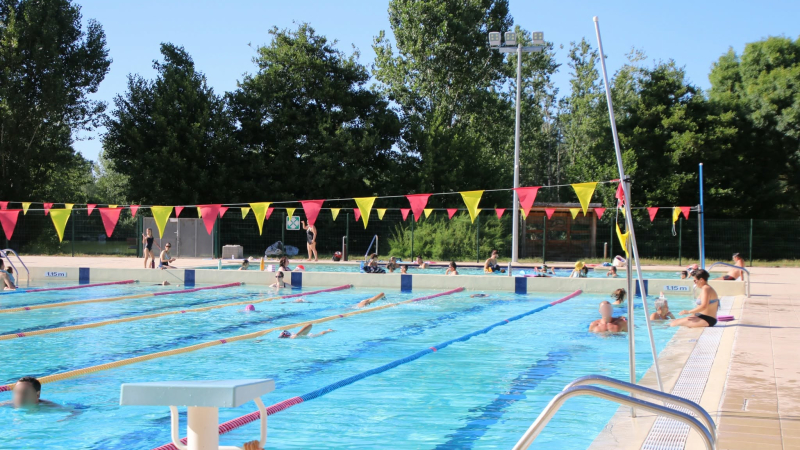 La piscine adapte son fonctionnement du 6 au 8 juillet