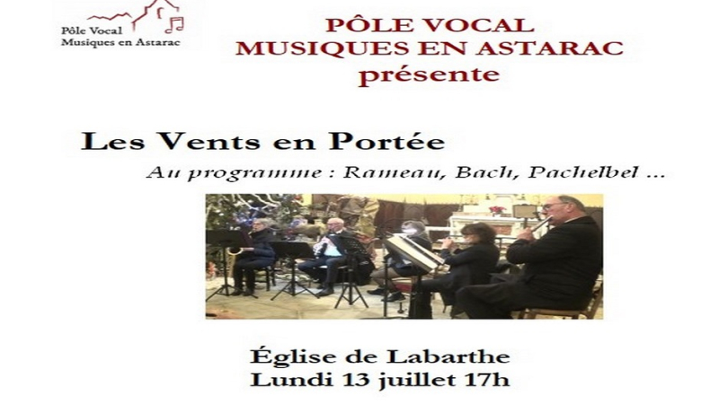 Lundi 13 juillet, à 17h , à l'église
