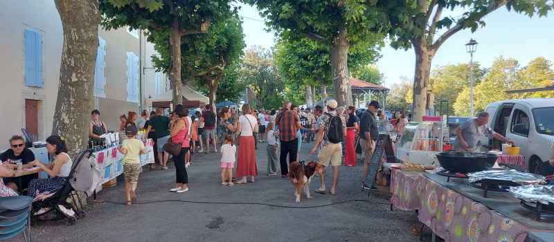 Les Jeudis sous les platanes : un lancement réussi avant un nouveau rendez-vous jeudi prochain