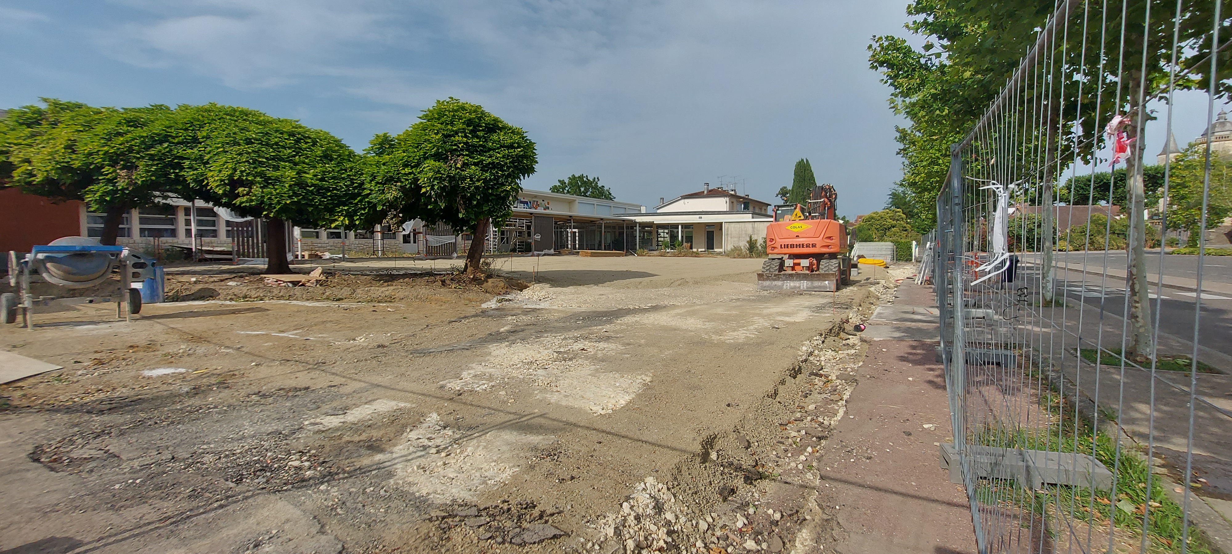 Les travaux en cours