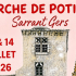 Sarrant accueille son traditionnel Marché des Potiers les 13 et 14 juillet