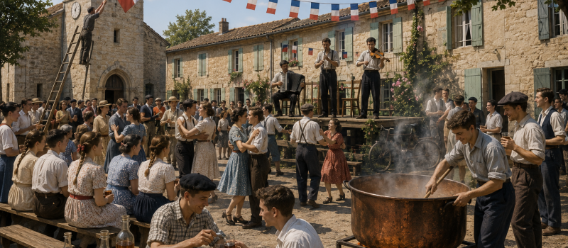 Revenons sur nos pas : le 14 juillet autrefois