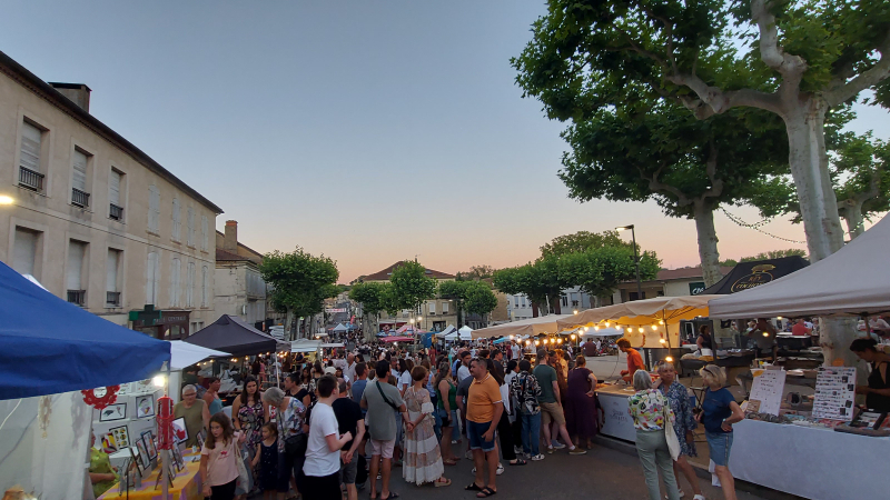 Marché de nuit et vide-grenier : Vic-Fezensac ouvre sa saison estivale