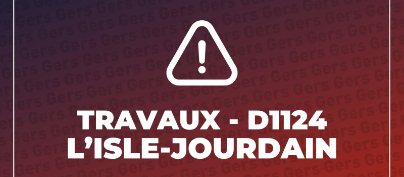 Modification de circulation sur la RD 1124
