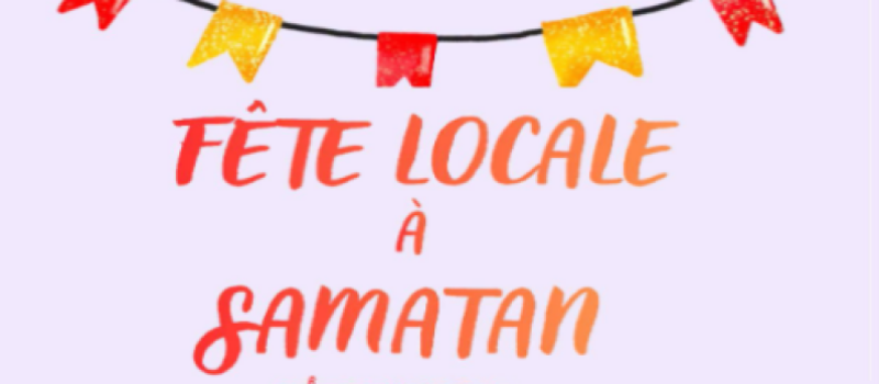 Fête locale du 31 juillet au 3 août