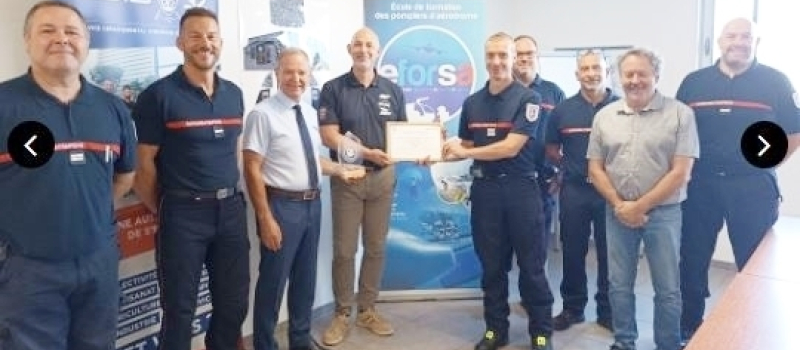 Volontariat Sapeurs-pompiers et remise du label employeur partenaire des sapeurs-pompiers