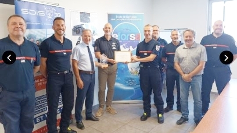 Volontariat Sapeurs-pompiers et remise du label employeur partenaire des sapeurs-pompiers