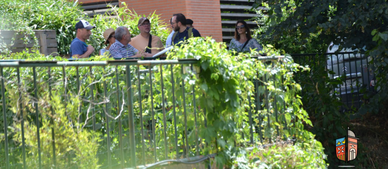 Visite du jury de  « VILLES ET VILLAGES FLEURIS »