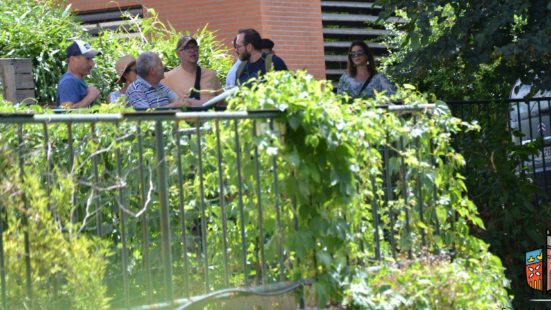 Visite du jury de  « VILLES ET VILLAGES FLEURIS »